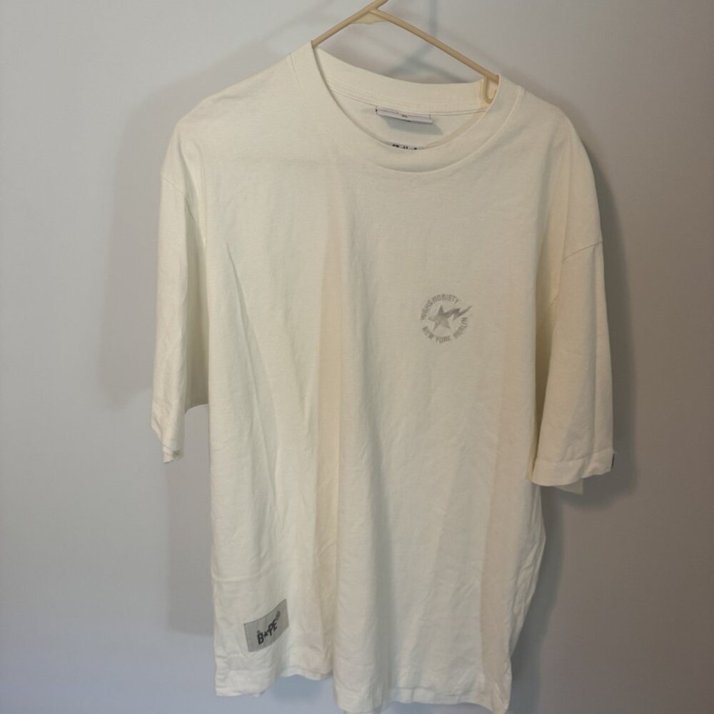 A Bathing Ape (BAPE) Cream T-Shirt – Men’s XL